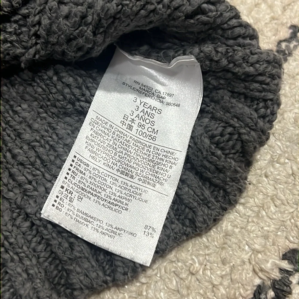 Baby Gap cable knit sweater